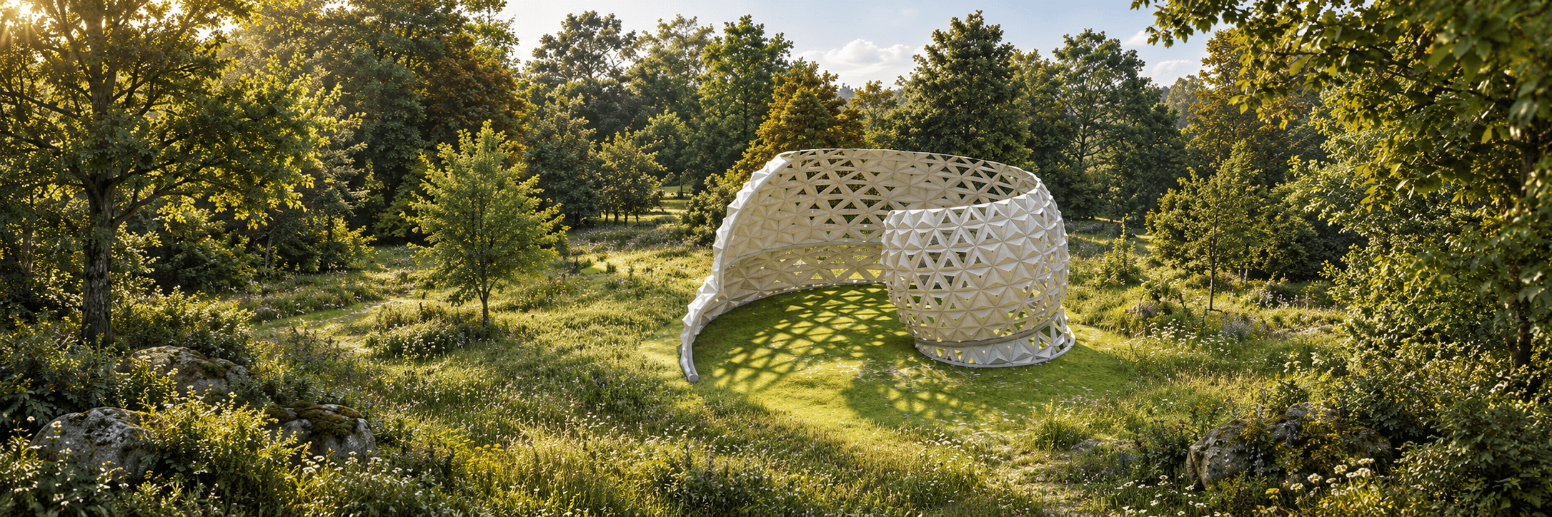 Spiral Shell Pavilion, 1 of 8